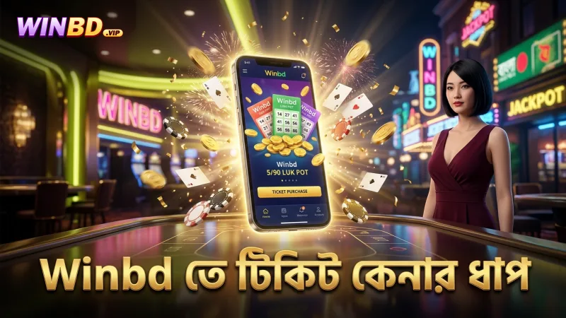 Winbd প্ল্যাটফর্মে সহজে এবং দ্রুত টিকিট কেনার ধাপ