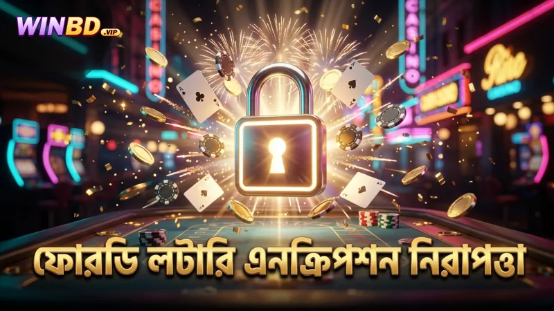 ফোরডি লটারি ফলাফল যাচাইতে এনক্রিপশন প্রযুক্তি ব্যবহার।