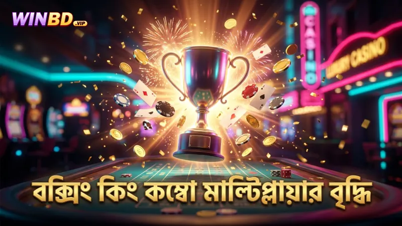 বক্সিং কিং-এ কম্বো মাল্টিপ্লায়ার জেতার সম্ভাবনা বাড়ায়।