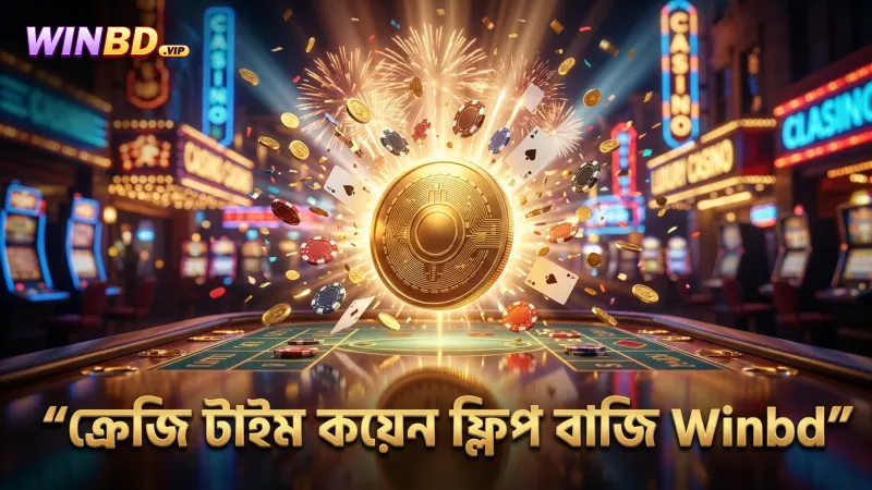 ক্রেজি টাইমের কয়েন ফ্লিপ বোনাস রাউন্ড বুঝে বাজি বাড়ান