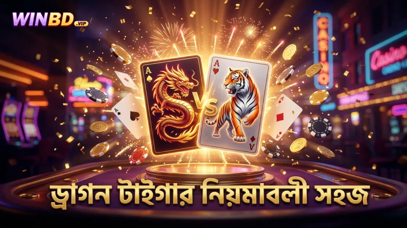 ড্রাগন টাইগার গেমে কার্ড ডিলিংয়ের মৌলিক নিয়মাবলী