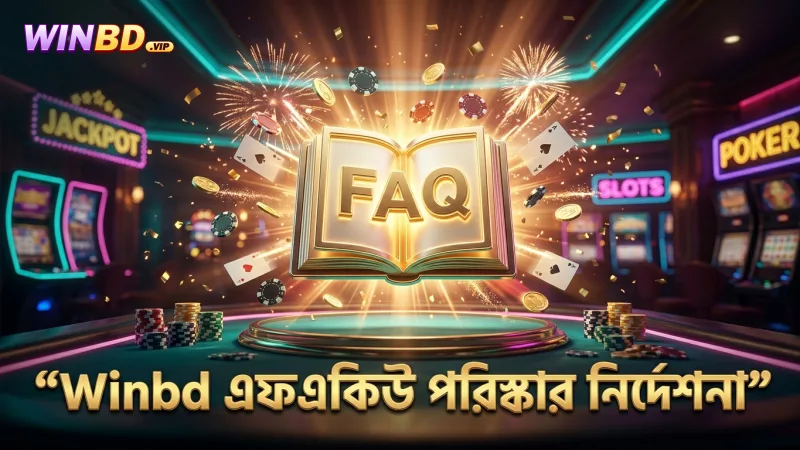 Winbd এফএকিউ সাধারণ প্রশ্নের জন্য পরিষ্কার নির্দেশনা প্রদান করে