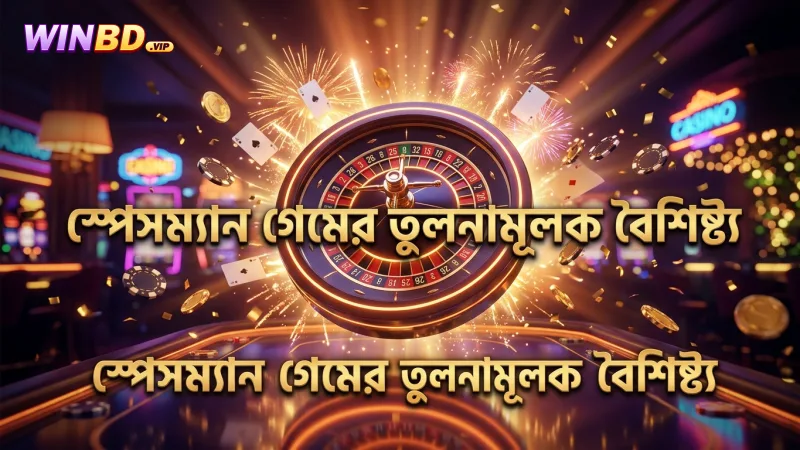 অন্য ক্র্যাশ গেমের তুলনায় স্পেsm্যানের অনন্য বৈশিষ্ট্য