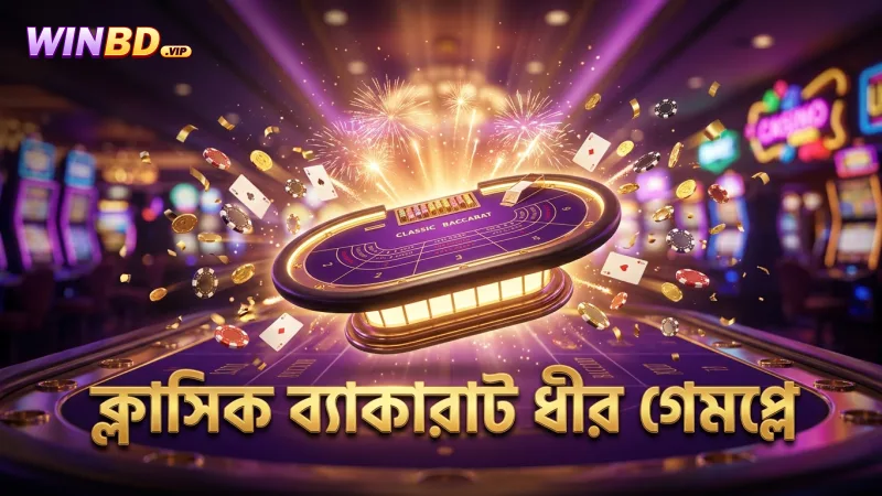 ক্লাসিক ব্যাকারাটে ধীর গেমপ্লে আরামদায়ক বাজি পরিকল্পনার সুযোগ দেয়